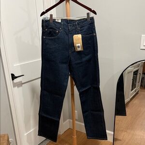 Levi's Men's Deep Indigo Straight Jeans